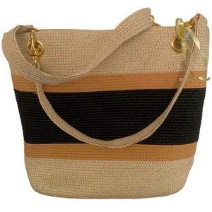 Straw tote purses